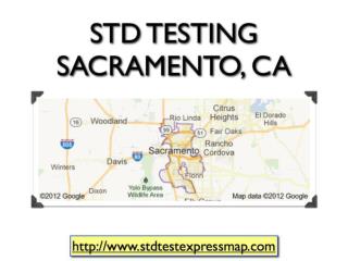 STD Testing Sacramento