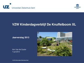 VZW Kinderdagverblijf De Knuffelboom XL