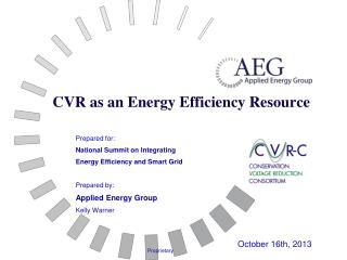 CVR as an Energy Efficiency Resource