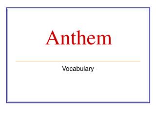 Anthem