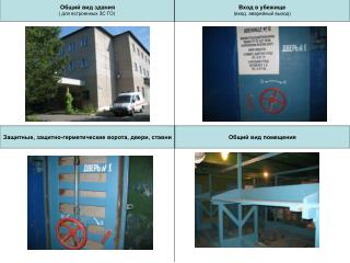 Общий вид здания ( для встроенных ЗС ГО)