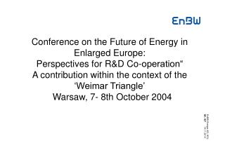 „BEYOND NUKES – What comes in Germany after phasing out of Nuclear Energy?“