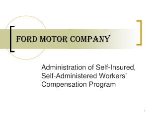 Ford Motor Company