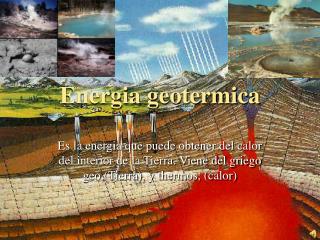 Energia geotermica