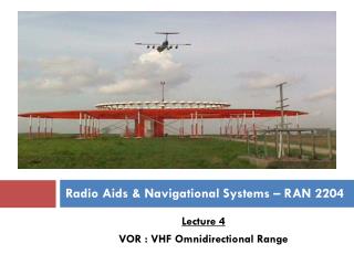 Radio Aids &amp; Navigational Systems – RAN 2204