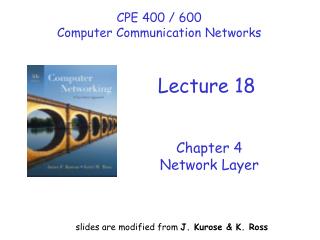 Chapter 4 Network Layer