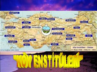 &quot;KÖY ENSTİTÜLERİ&quot;