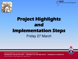 Project Highlights and Implementation Steps