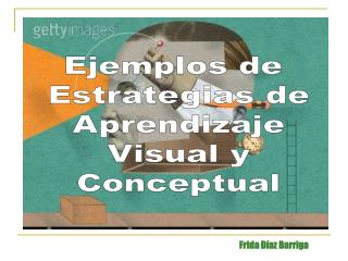 Ejemplos de Estrategias de Aprendizaje Visual y Conceptual