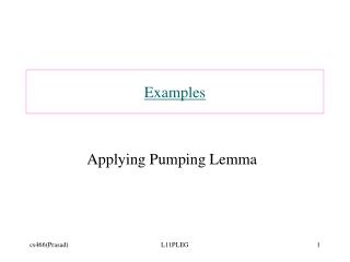 Examples