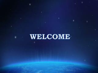 WELCOME