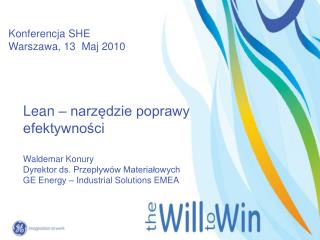 Konferencja SHE Warszawa, 13 Maj 20 10