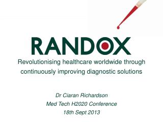 Revolutionising healthcare worldwide through continuously improving diagnostic solutions