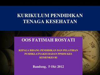 KURIKULUM PENDIDIKAN TENAGA KESEHATAN