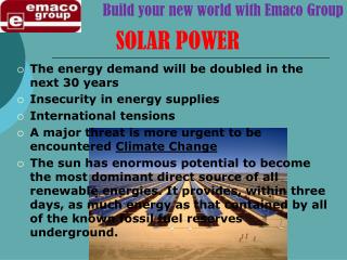 SOLAR POWER