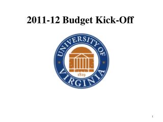 2011-12 Budget Kick-Off