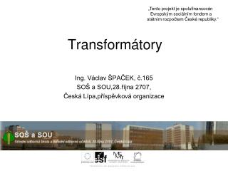 Transformátory