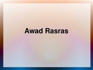 Awad Rasras is a Member of Statistical Organization Of Ameri