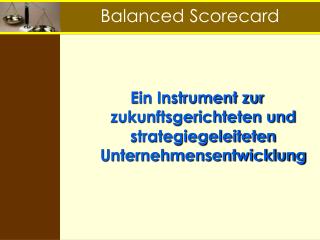 Balanced Scorecard