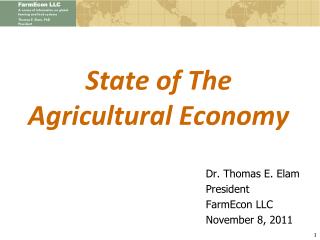 State of The Agricultural Economy