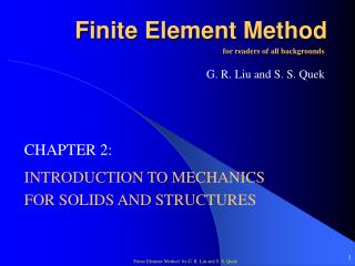 F inite Element Method