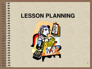 LESSON PLANNING