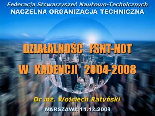 WARSZAWA 11.12.2008