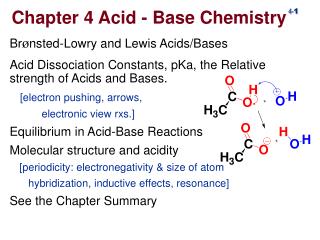 Br ø nsted-Lowry and Lewis Acids/Bases