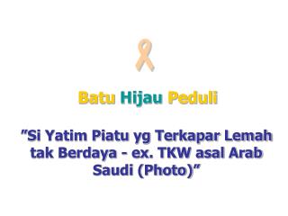 Batu Hijau Peduli