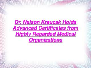 Dr. Nelson Kraucak