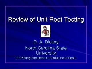 Review of Unit Root Testing