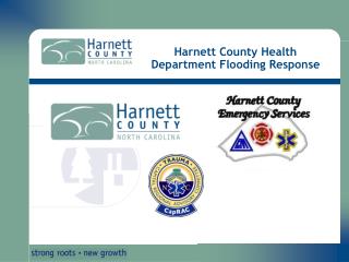 Harnett County Health Department Flooding Response