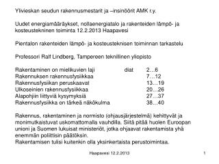 Ylivieskan seudun rakennusmestarit ja –insinöörit AMK r.y.