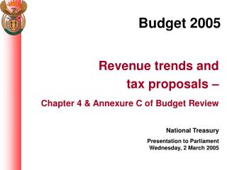 Budget 2005