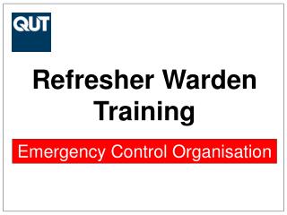 Refresher Warden Training