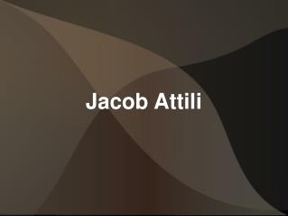 Jacob Attili is a fitness conscious person
