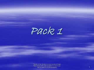 Pack 1