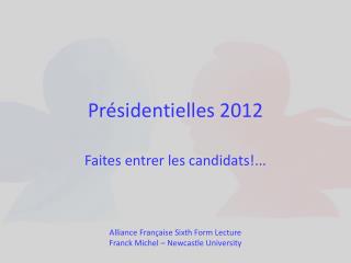 Présidentielles 2012