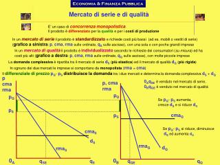 Economia &amp; Finanza Pubblica