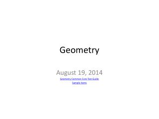 Geometry