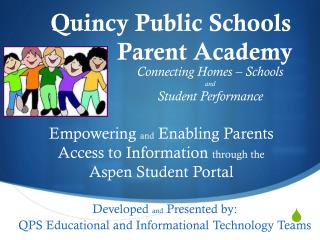 Quincy Public Schools Parent Academy