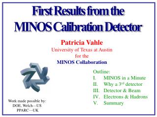 First Results from the MINOS Calibration Detector
