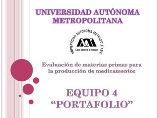 UNIVERSIDAD AUTÓNOMA METROPOLITANA