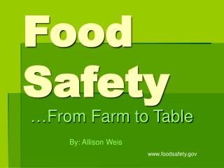 Food Safety