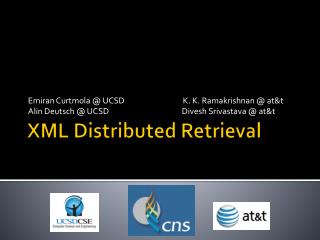 XML Distributed Retrieval