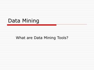 Data Mining