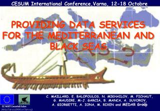 PROVIDING DATA SERVICES FOR THE MEDITERRANEAN AND BLACK SEAS