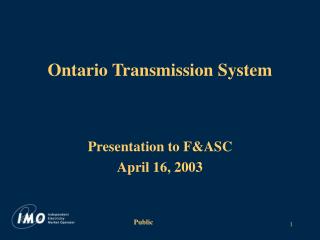 Ontario Transmission System