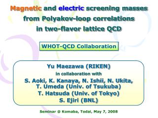 Magnetic and electric screening masses from Polyakov-loop correlations in two-flavor lattice QCD
