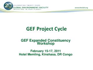 GEF Project Cycle